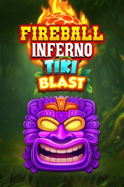 Flamme og tiki på Fireball Inferno Tiki Blast