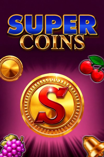 Grafikk til automaten SUPER COINS her