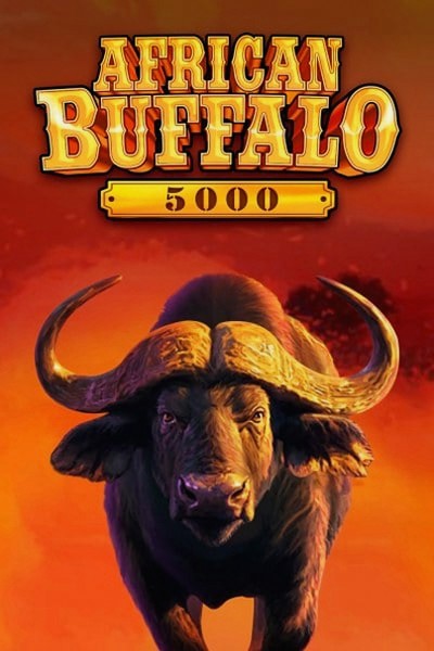 Flis med motivet African Buffalo 5000